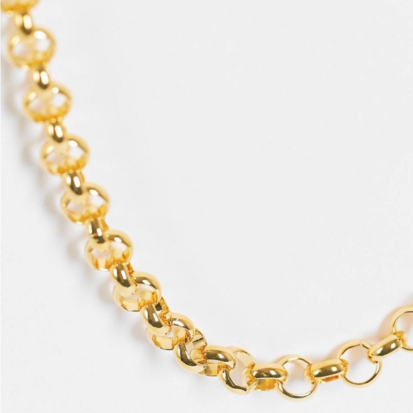 Whistles Chunky Gold Tone Chain - Picture 2 of 3
